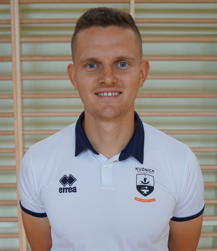 Jan Wleciałowski – nauczyciel WF, koordynator i trener piłki nożnej UKS Kuźnica